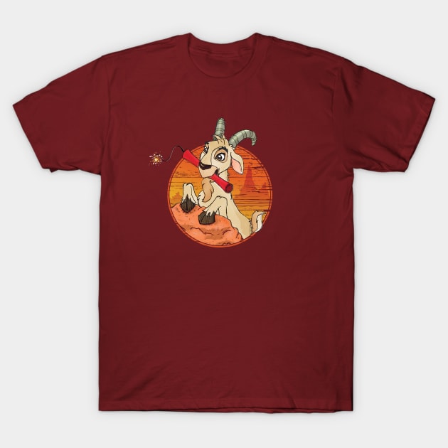 Tricky Goat T-Shirt by Heyday Threads